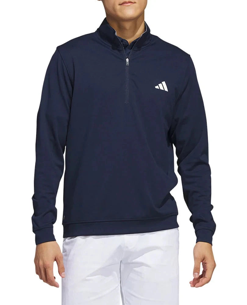 Elevated 1/4-Zip Pullover ADIDAS MENS SWEATERS adidas