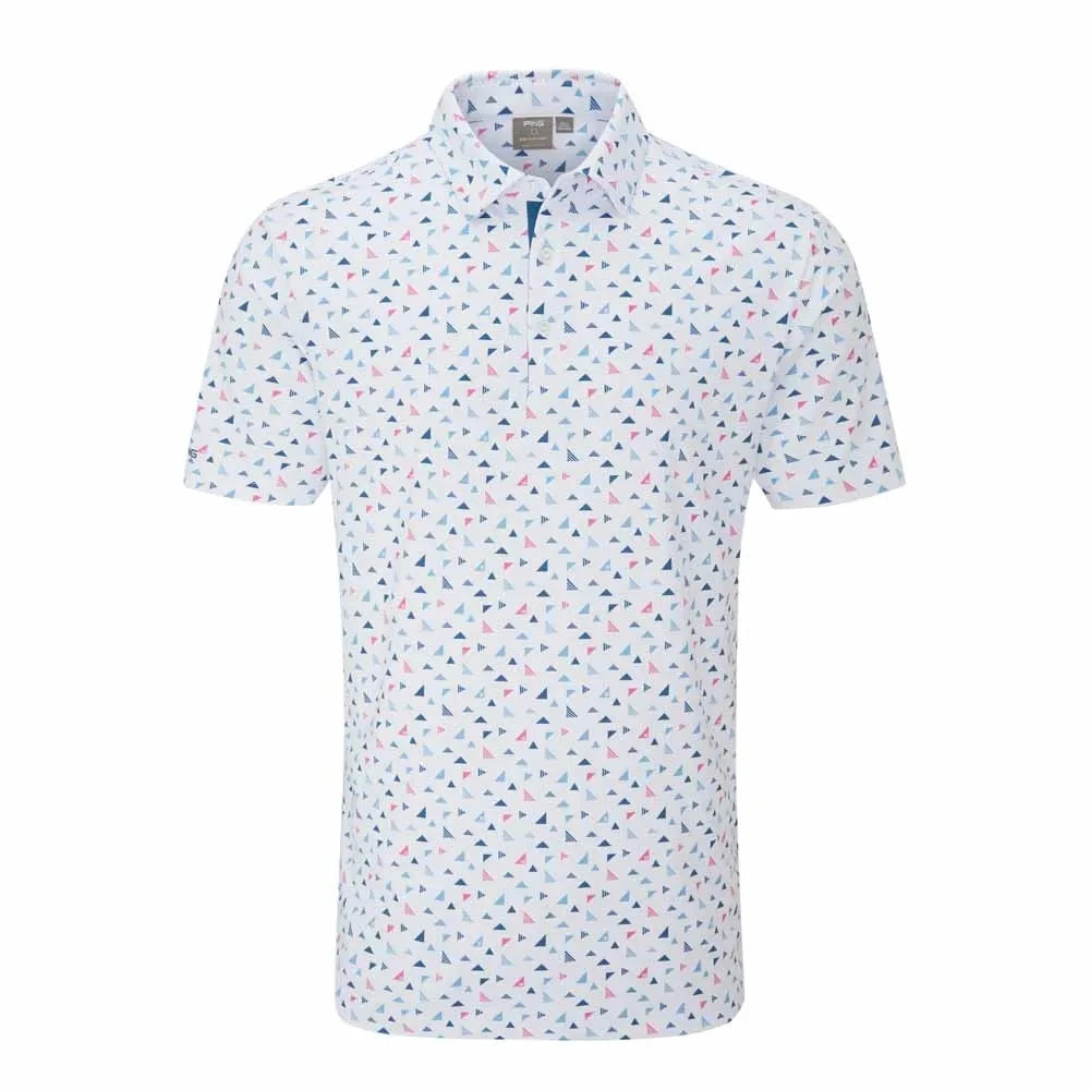 Ping Julian Printed Golf Polo Shirt PING MENS POLOS Ping