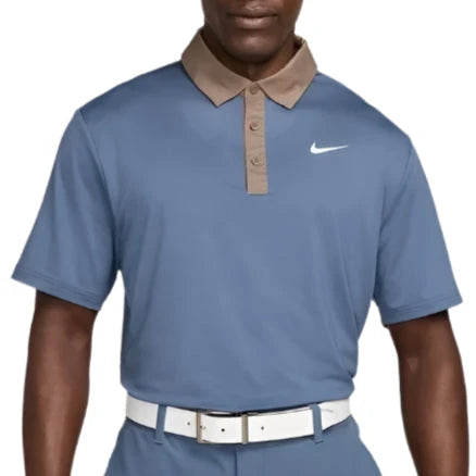 Nike Dri-Fit Tour Contrast Golf Polo Shirt NIKE MENS POLOS Nike