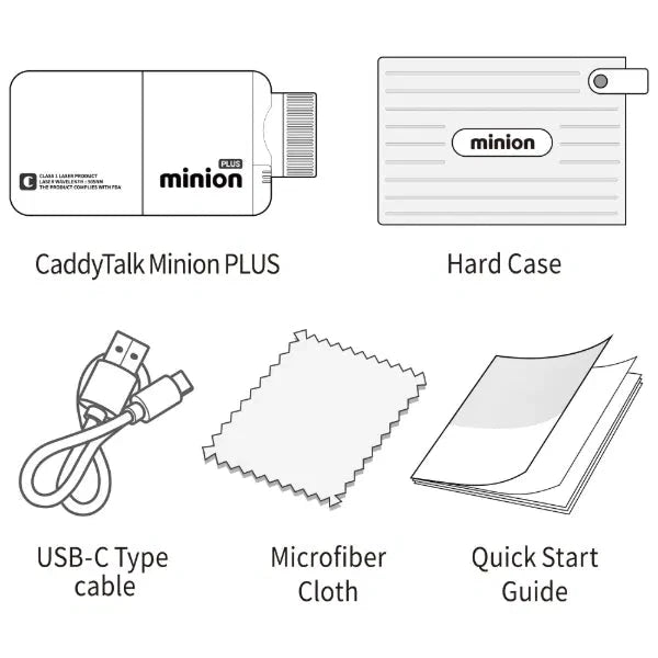 CaddyTalk Minion Plus Rangefinder CADDY TALK RANGEFINDERS JS Golf