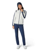Penguin Knit Embossed Floral Colourblock Golf Jacket PENGUIN LADIES JACKETS Penguin