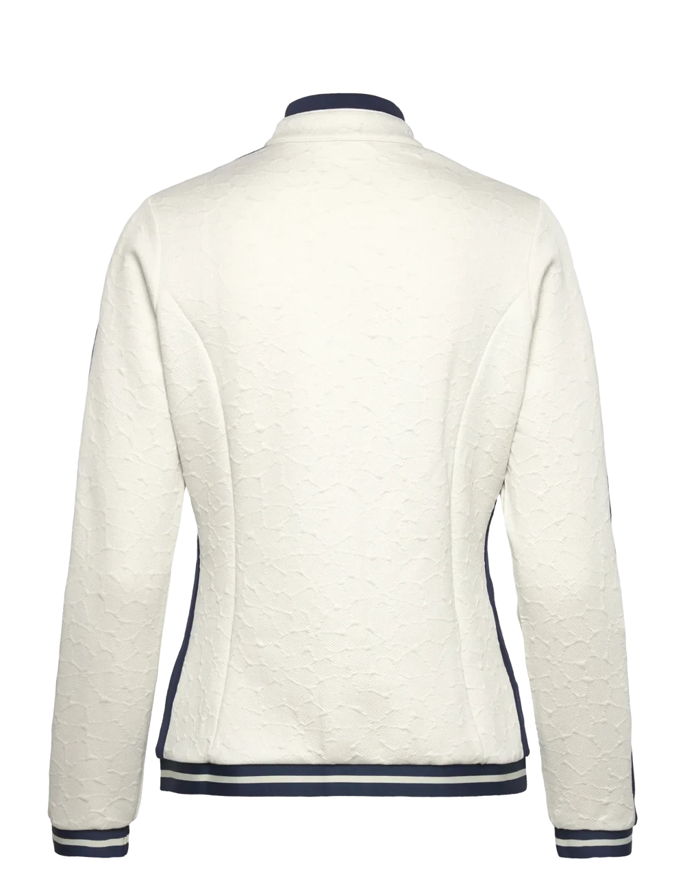 Penguin Knit Embossed Floral Colourblock Golf Jacket PENGUIN LADIES JACKETS Penguin