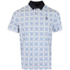 Penguin Cocktail Windowpane Golf Polo Shirt PENGUIN POLO SHIRTS Penguin