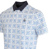 Penguin Cocktail Windowpane Golf Polo Shirt PENGUIN POLO SHIRTS Penguin