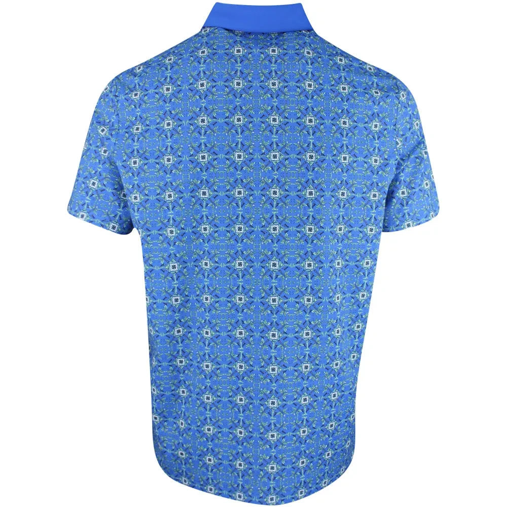 Penguin Cocktail Windowpane Golf Polo Shirt PENGUIN POLO SHIRTS Penguin