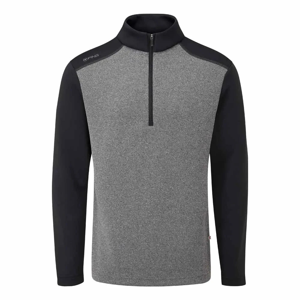 Ping Ramsey Half Zip Ribbed Golf Pullover PING MENS PULLOVER Ping