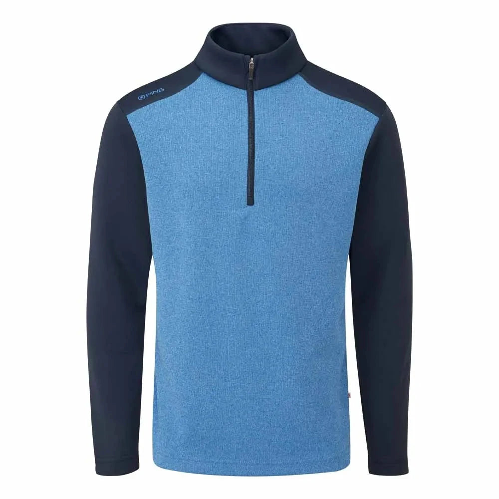 Ping Ramsey Half Zip Ribbed Golf Pullover PING MENS PULLOVER Ping