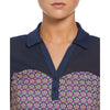 Penguin Cap Sleeve Printed Golf Polo Shirt PENGUIN LADIES POLOS Penguin