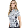 Green Lamb Odelle Printed Golf Polo Shirt GREEN LAMB POLOS Green Lamb