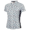 Green Lamb Odelle Printed Golf Polo Shirt GREEN LAMB POLOS Green Lamb