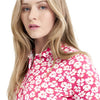 Green Lamb Odelle Printed Golf Polo Shirt GREEN LAMB POLOS Green Lamb