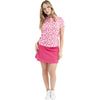 Green Lamb Odelle Printed Golf Polo Shirt GREEN LAMB POLOS Green Lamb