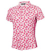 Green Lamb Odelle Printed Golf Polo Shirt GREEN LAMB POLOS Green Lamb