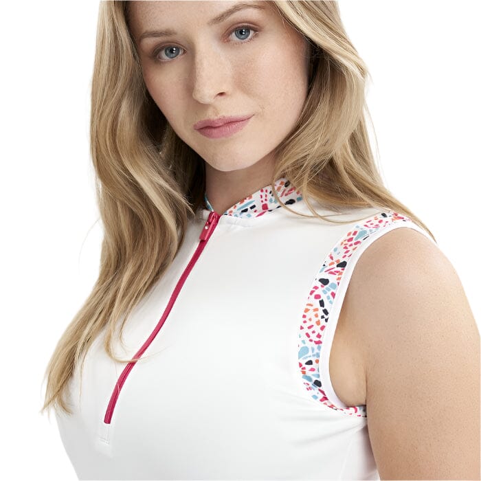 Green Lamb Odessa Printed Golf Polo Shirt GREEN LAMB POLOS Green Lamb