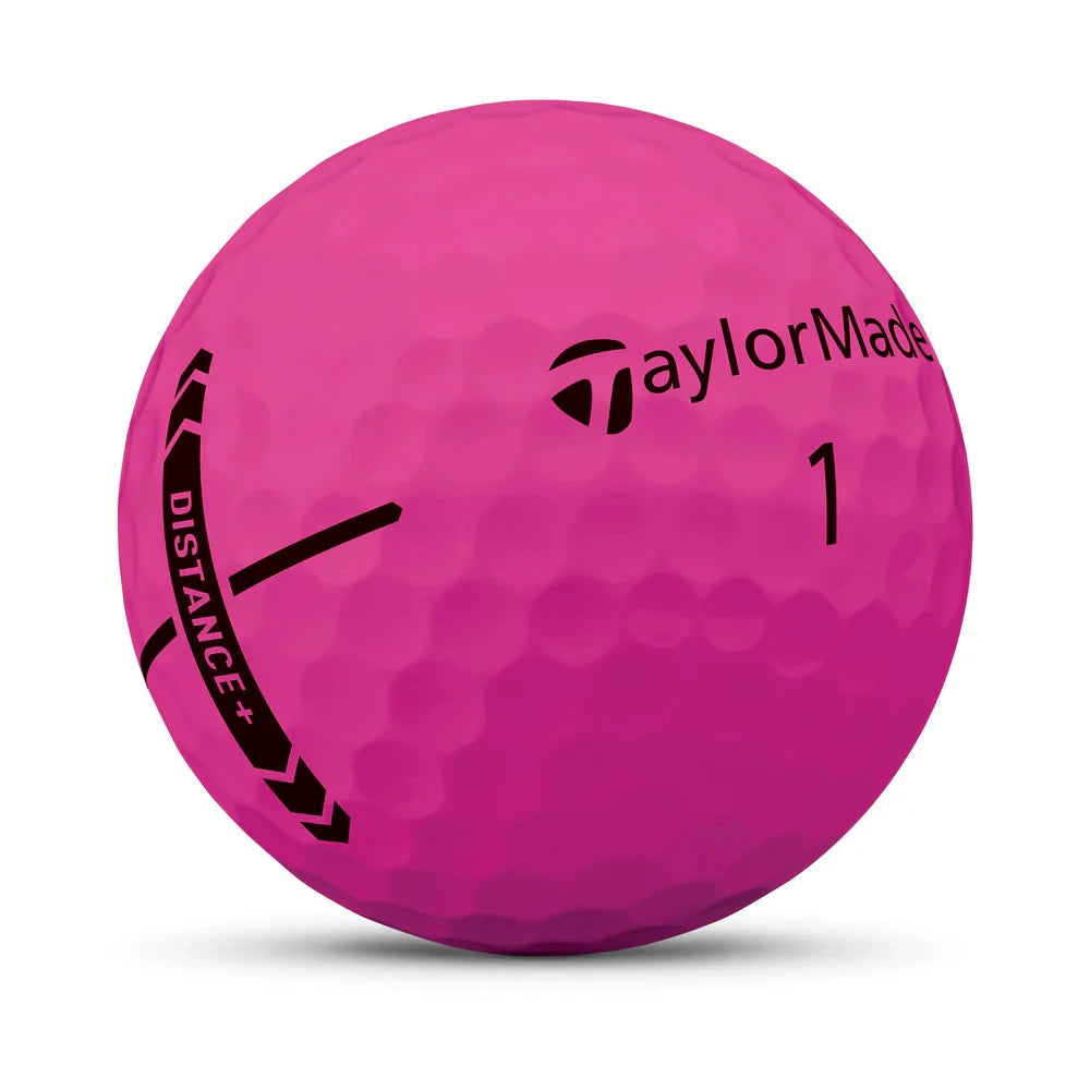 TaylorMade Distance Plus Multi-Colour Golf Balls 12Pk TAYLORMADE BALLS TaylorMade
