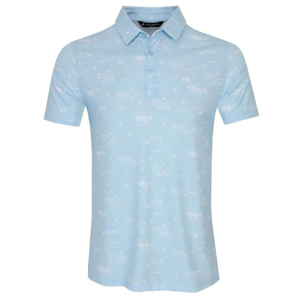 TravisMathew Featherweight City Golf Polo Shirt TRAVISMATHEW POLO SHIRT Travismathews