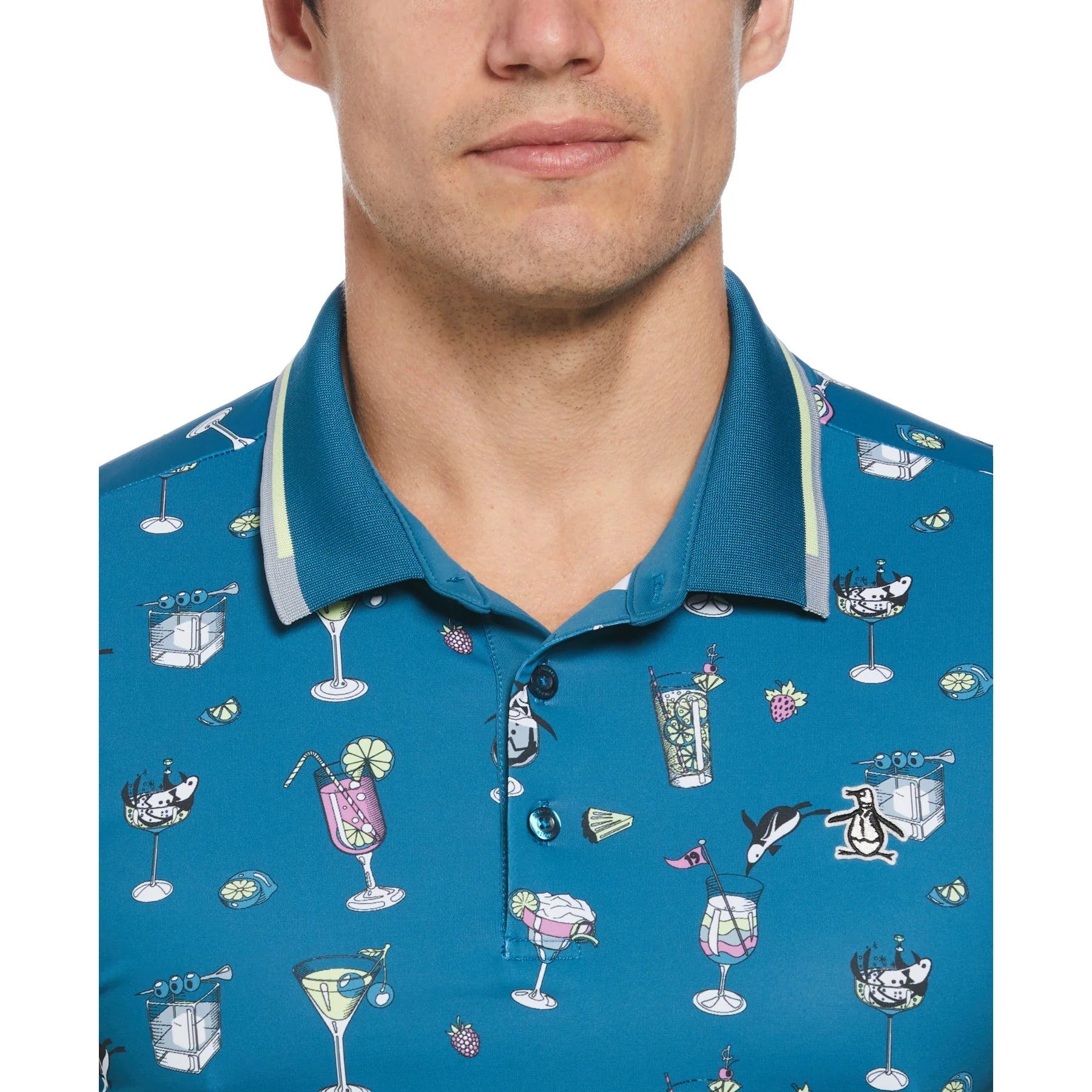 Penguin 19th Hole Conversational Golf Polo Shirt PENGUIN POLO SHIRTS Penguin