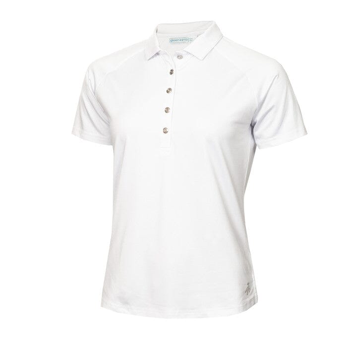 Green Lamb Katina Ripple Ladies Golf Polo GREEN LAMB POLOS GREEN LAMB