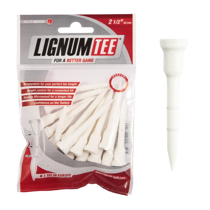 Masters Lignum Tee 2 1/2 pk 16 White TEES MASTERS
