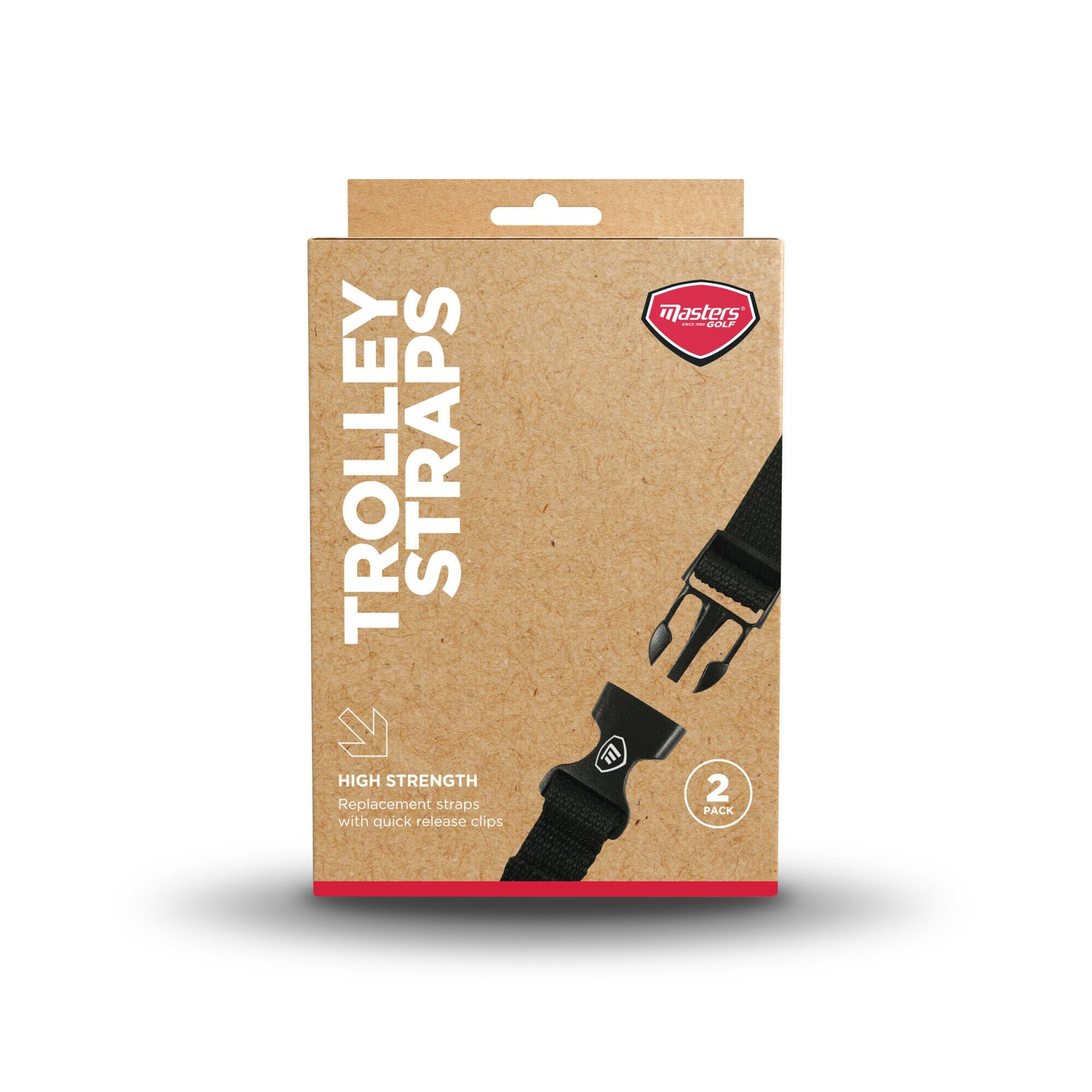 Masters Trolley Webbing Straps x2 TROLLEY ACCESSORIES Galaxy Golf