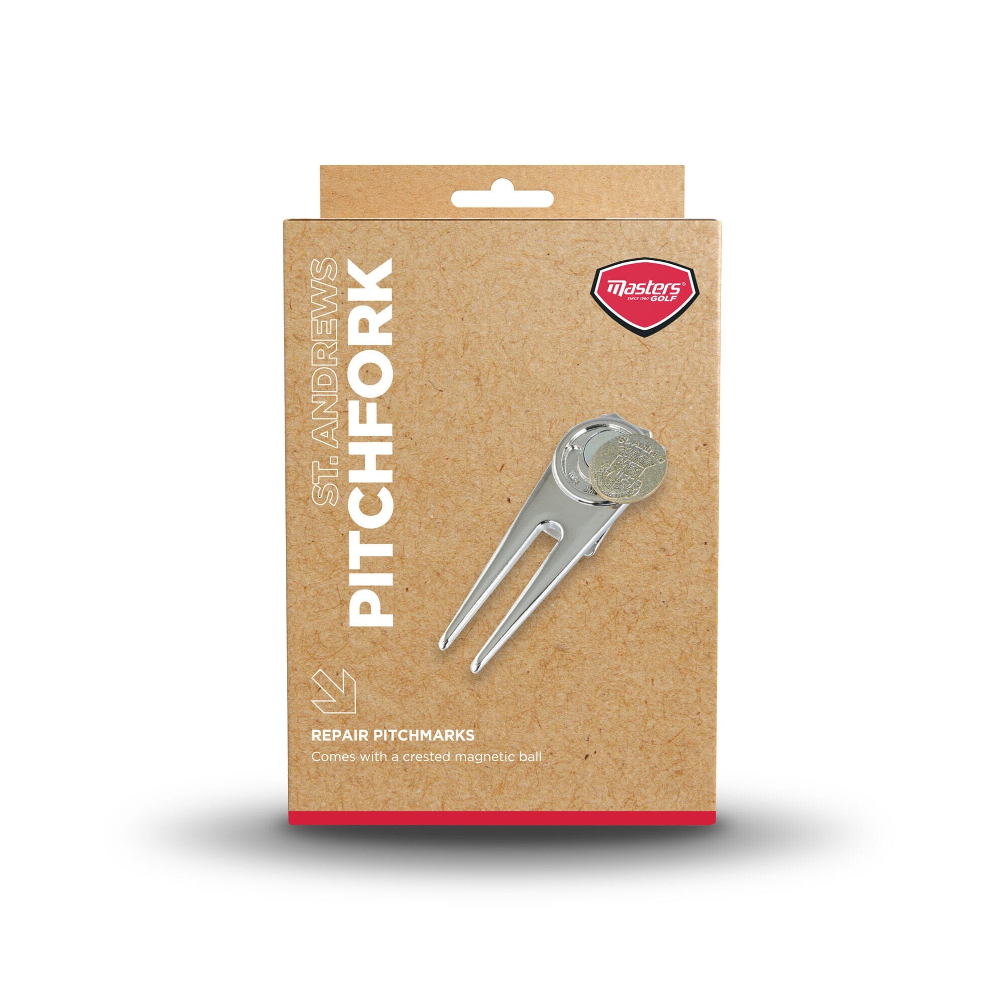 Masters St Andrews Deluxe Pitchfork And Ball Marker PITCH REPAIR & BALL MARKERS Galaxy Golf