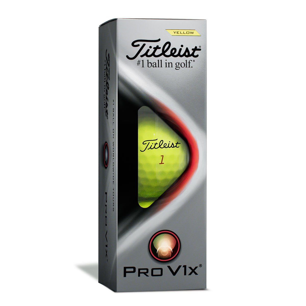 Titleist Pro V1X Yellow Golf Balls 12pk 2021 | Online Golf Shop