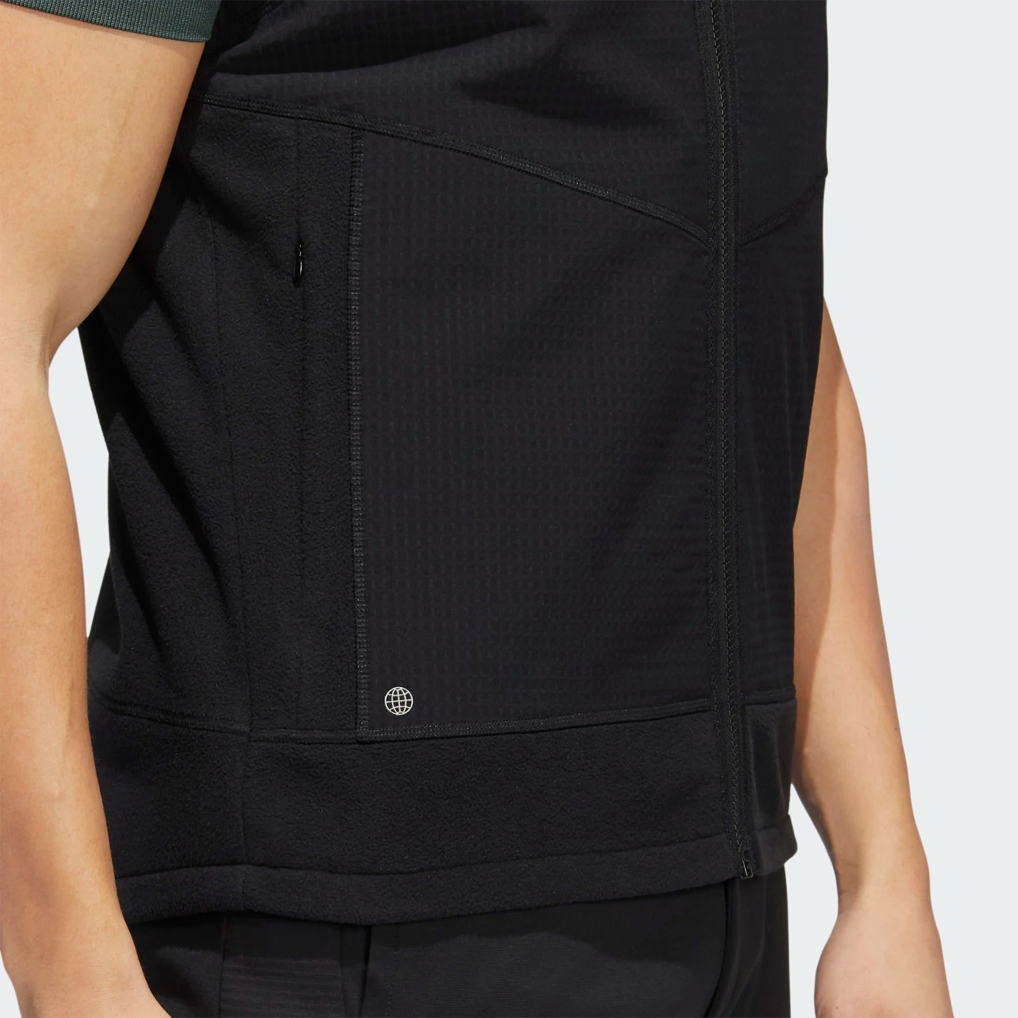 adidas Golf Hooded Full Zip Vest ADIDAS MENS VEST adidas