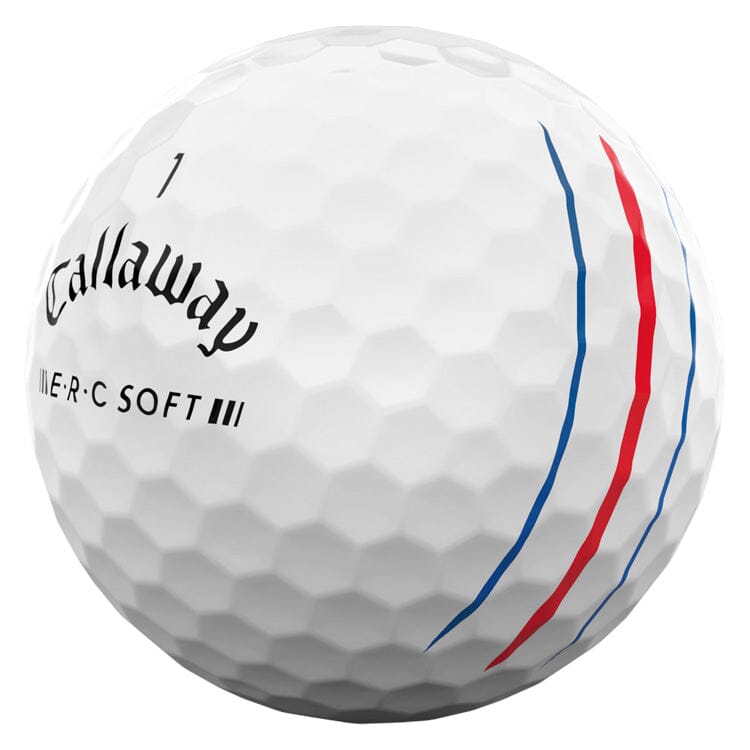 Callaway ERC Soft Triple Track White Golf Balls 12PK CALLAWAY BALLS CALLAWAY