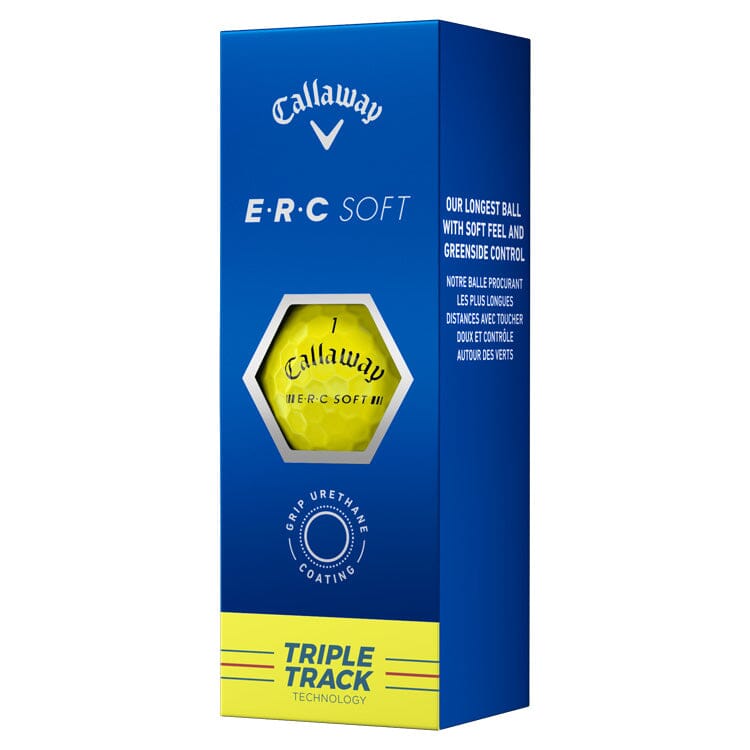 Callaway ERC Soft Triple Track White Golf Balls 12PK CALLAWAY BALLS CALLAWAY