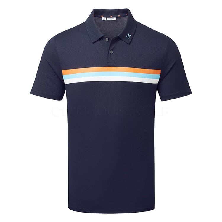 Calvin Klein Parker Golf Polo Shirt CK MENS POLOS Galaxy Golf