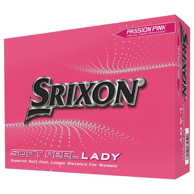 Srixon Soft Feel Ladies Pink Golf Balls 12pk SRIXON BALLS SRIXON