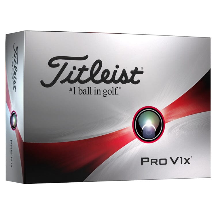Titleist Pro V1X 23 White Golf Balls 12Pk TITLEIST BALLS ACUSHNET
