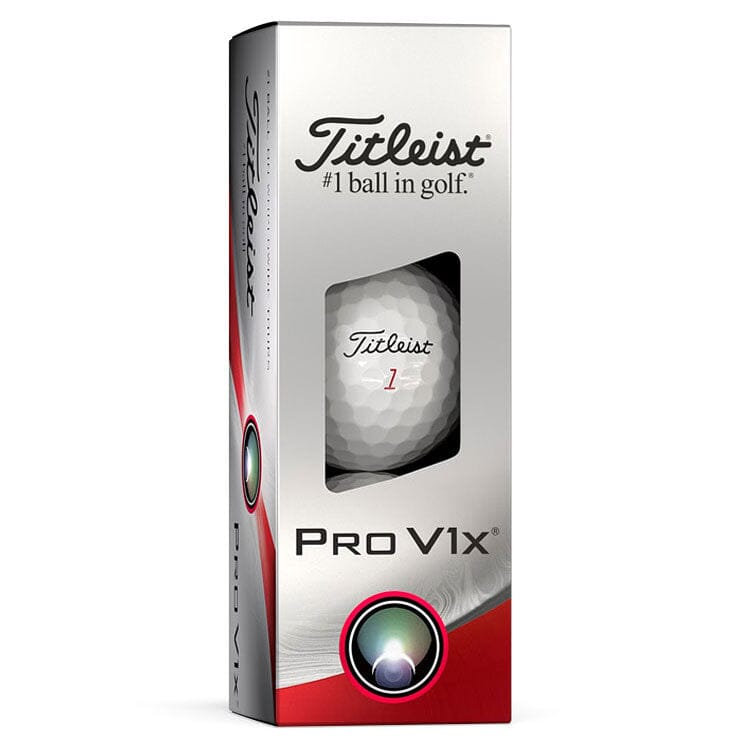 Titleist Pro V1X 23 White Golf Balls 12Pk TITLEIST BALLS ACUSHNET