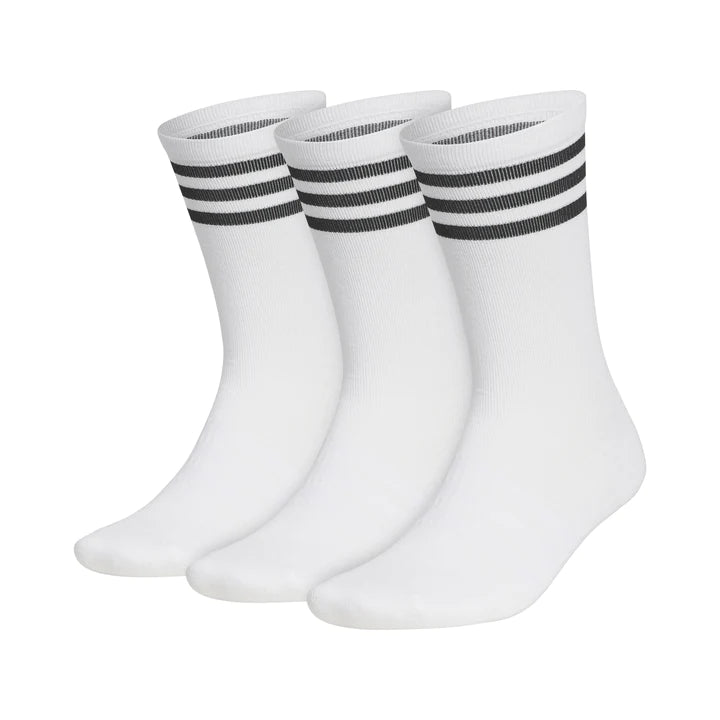 Adidas Golf 3 Pack Crew Sock ADIDAS MENS SOCKS ADIDAS