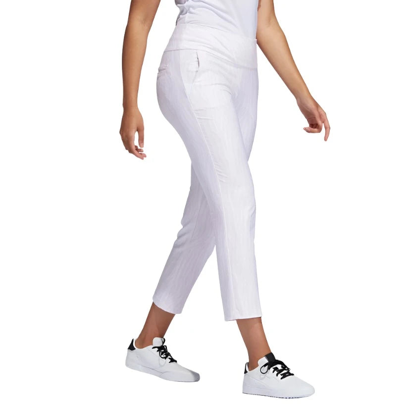 adidas Ultimate365 Printed Ankle Golf Trousers ADIDAS LADIES TROUSERS adidas