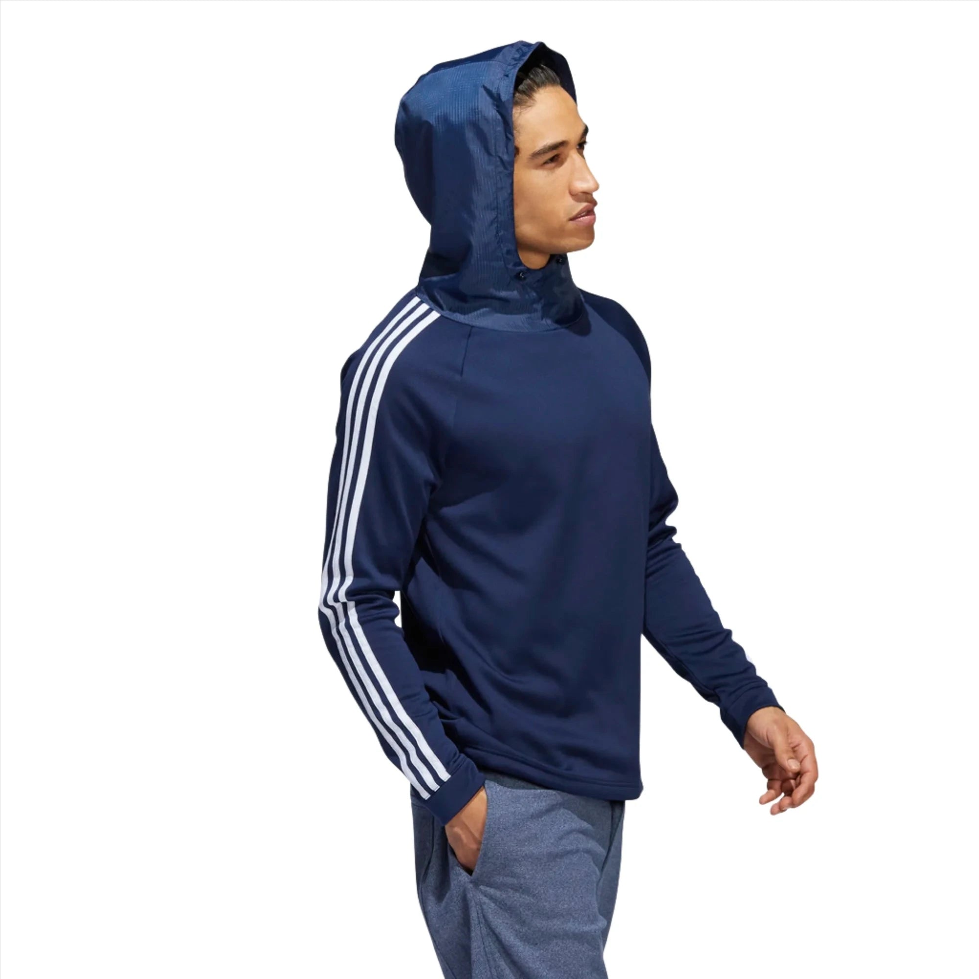 adidas 3-Stripes COLD.RDY Hoodie Golf Jacket ADIDAS MENS JACKETS ADIDAS