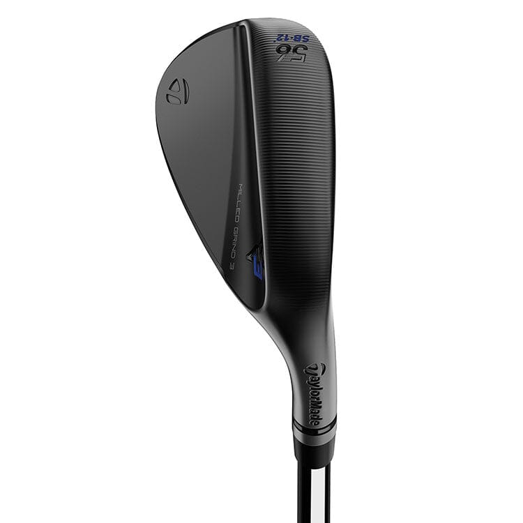 TaylorMade Milled Grind 3 Black Satin Wedge TAYLORMADE MILLED GRIND 3.0 WEDGES Galaxy Golf