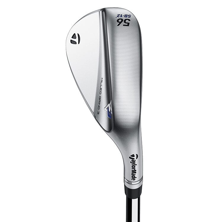 TaylorMade Milled Grind 3 Satin Chrome Wedge RH TAYLORMADE MILLED GRIND 3.0 WEDGES Galaxy Golf