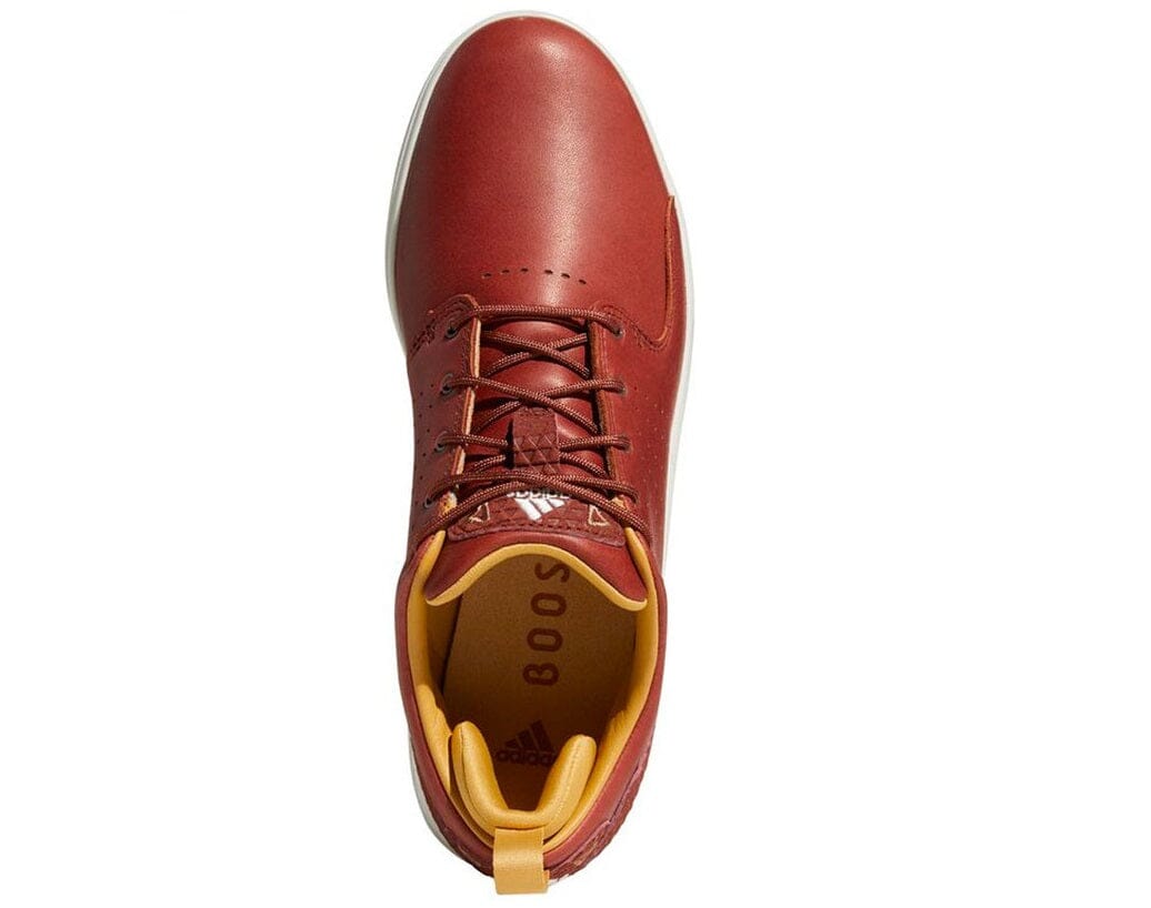 Adidas brown leather golf shoes Clearance