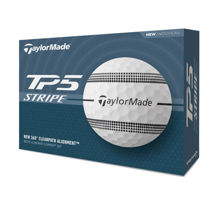 TaylorMade TP5 Stripe Golf Balls TAYLORMADE BALLS TaylorMade 