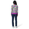 Penguin Printed Floral Golf Sweater PENGUIN LADIES SWEATERS Penguin 