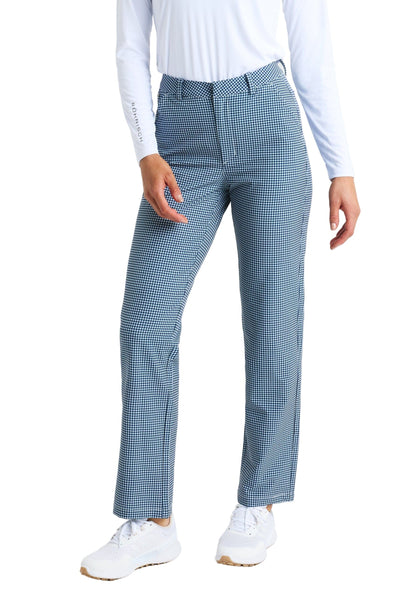 Rohnisch Fairway Brushed Minicheck Golf Trousers ROHNISCH LADIES SHORTS Rohnisch 