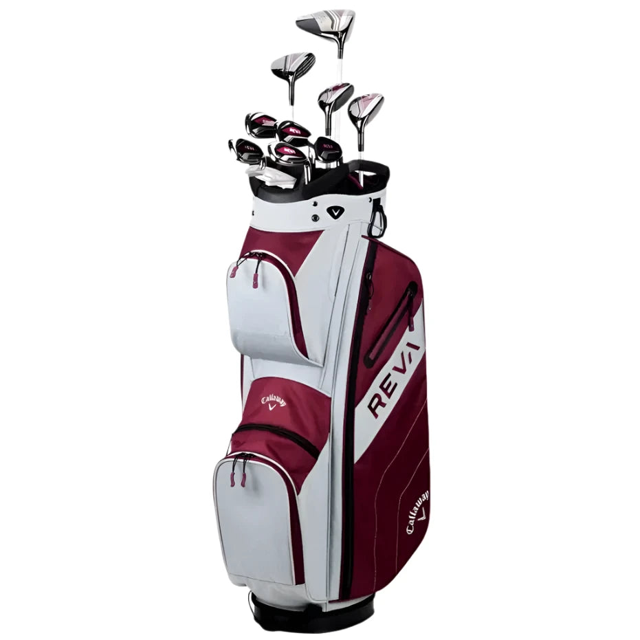 Callaway Reva 11-Piece Ladies Golf Package Set - Eggplant