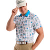 Penguin Clubhouse Wall Of Fame Golf Polo Shirt PENGUIN POLO SHIRTS Penguin 