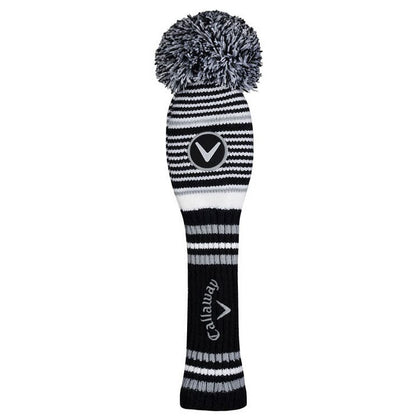 Callaway Pom Pom II Fairway Headcover - Black HEADCOVERS Callaway 