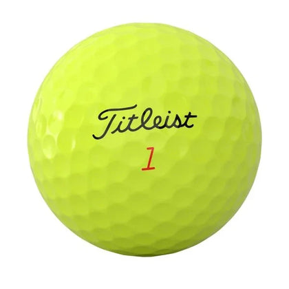 Titleist TruFeel Yellow Golf Balls 12Pk TITLEIST BALLS Titleist 