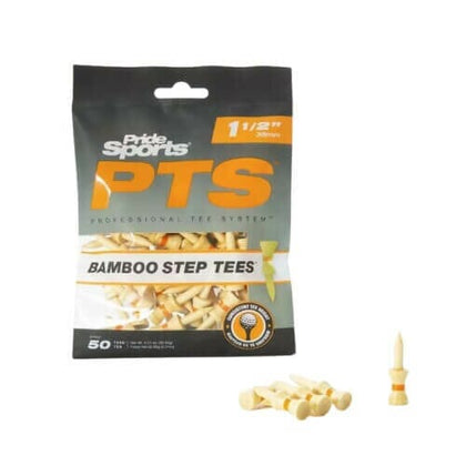Pride PTS Wooden Golf Step Tees 1 1/2
