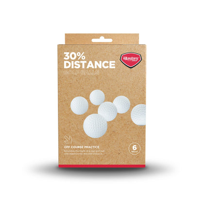 Masters 30% Distance Practice Golf Balls PRACTICE BALLS Masters 
