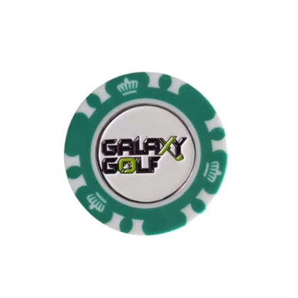 Galaxy Golf Poker Chip Ball Marker PITCH REPAIR & BALL MARKERS Galaxy Golf 
