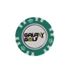 Galaxy Golf Poker Chip Ball Marker PITCH REPAIR & BALL MARKERS Galaxy Golf 